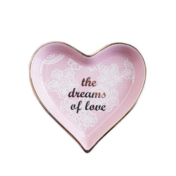 Veile Studios Nordic Heart Dish Jewellery Rings Earrings Holder Home Storage Jewellery Holders & Organisers