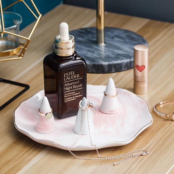 Veile Studios Ring Dish Jewellery Storage Tray Nordic Home Decor Jewellery Holders & Organisers