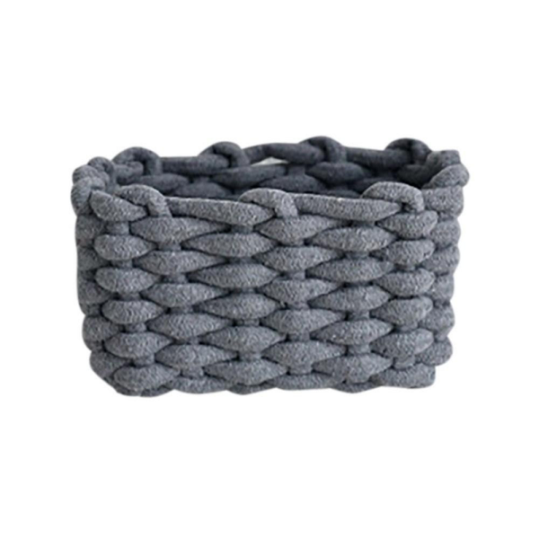Nordic Thick Cotton Rope Storage Box Simple Basket