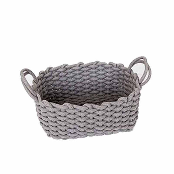 Storage Bins & Baskets Nordic Thick Cotton Rope Storage Box Simple Basket