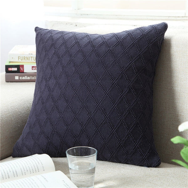 45 X 45Cm Nordico Handmade Cozy Knit Cushion Cover Ver 1 Cushions & Decorative Pillows
