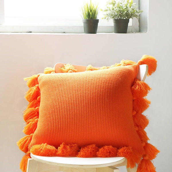 45 X 45Cm Nordico Handmade Cozy Knit Button Cushion Cover Ver 11 Cushions & Decorative Pillows