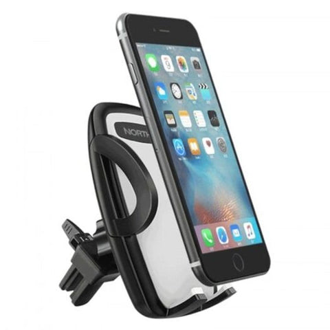 Car Air Vent Mount Holder Cradle Cell Phone Greyblack