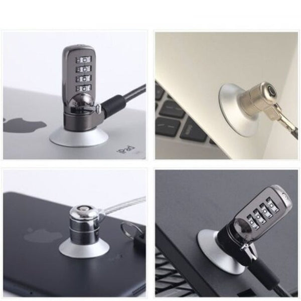 Notebook Lock Keyhole Round Anti Theft Silver Anti Theft Locks & Kits