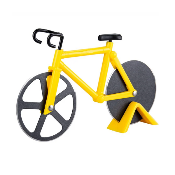 Novelty Cute Stainless Steel Bicycle Pizza Cutter Kitchen Gadget Pastry Cutters