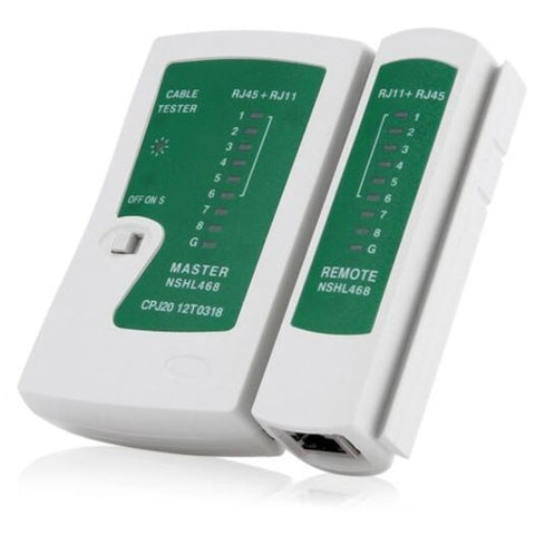 Nshl 468 Network Lan Cable Tester Green Grey Computer Cable Testers