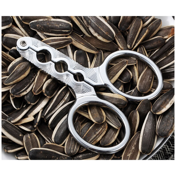 Creative Zinc Alloy Melon Sunflower Seed Nut Cracker Pliers Sheller Scissor Nut & Shell Crackers