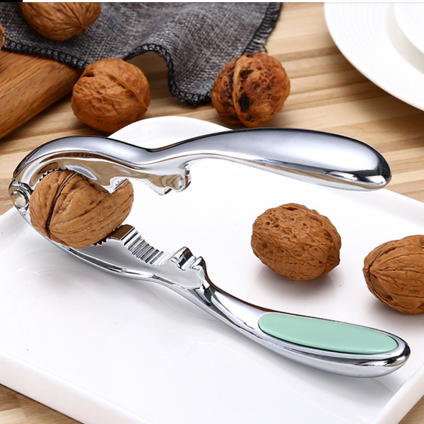 Multi Functional Zinc Alloy Nut Cracker Non Slip Handle Walnut Kitchen Opener Sheller Nut & Shell Crackers