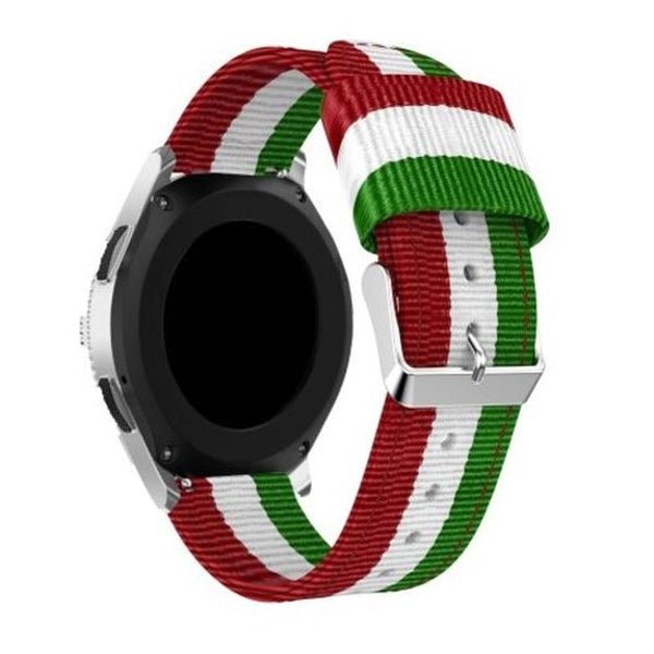 Nylon Canvas Watch Wristband Strap For Amazfit Stratos 2 Bracelet Multi