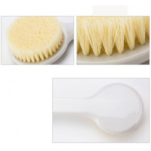Nylon Soft Hair Long Handle Back Massage Bath Brush Exfoliating Adult Bath Brushes & Sponges