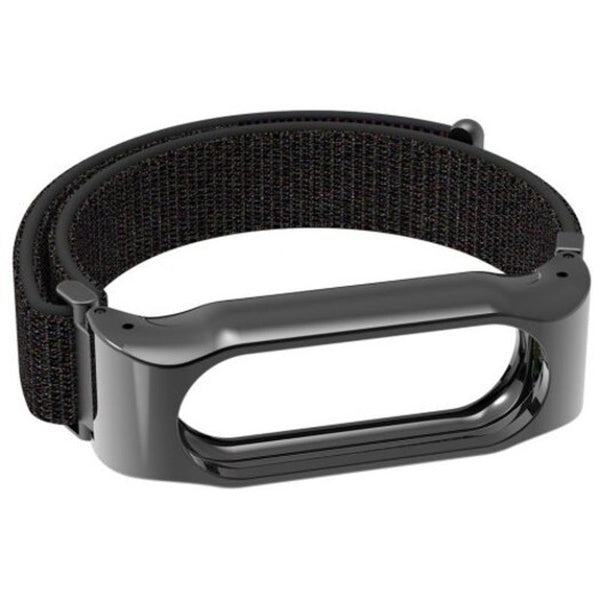 Nylon Wrist Band Strap For Xiaomi Mi 2 Black Watch Bands