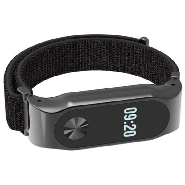 Nylon Wrist Band Strap For Xiaomi Mi 2 Black Watch Bands