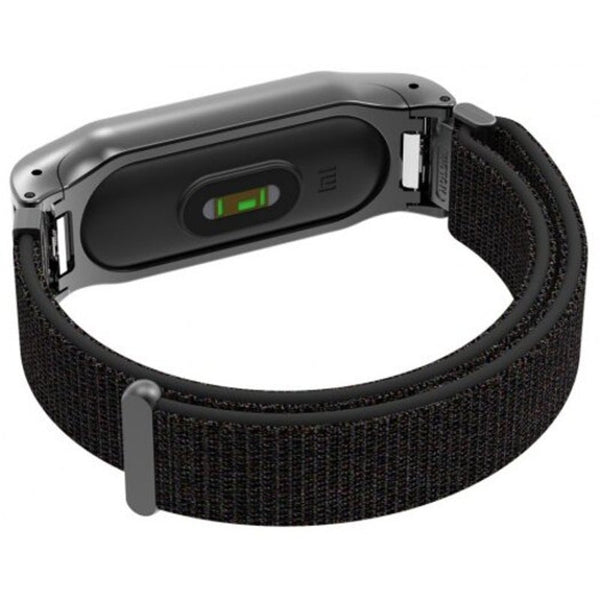 Nylon Wrist Band Strap For Xiaomi Mi 2 Black Watch Bands