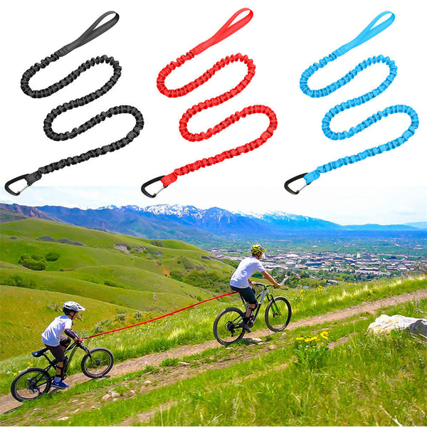 Bicycle Elastic Leash Tow Rope Mountain Bike Parent Child Pulling Bike Tow Ropes