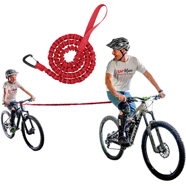 Bicycle Elastic Leash Tow Rope Mountain Bike Parent Child Pulling Bike Tow Ropes