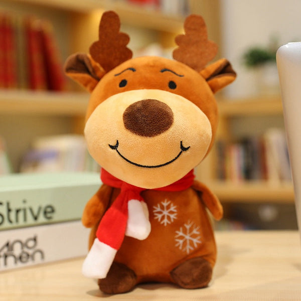 Santa Doll Plush Toy Elk Christmas Tree Gift Decoration Ornaments Festive Seasonal Decorations
