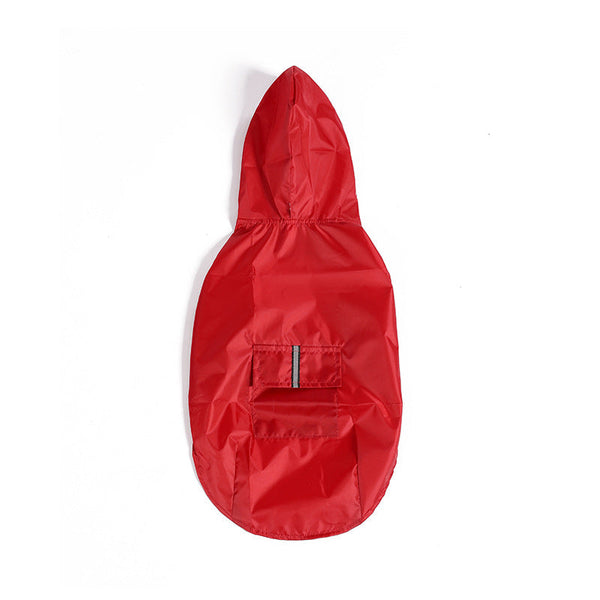 Reflective Large Dog Clothes Windproof Hooded Raincoat For Dogs Clothing Dog Clothing & Shoes