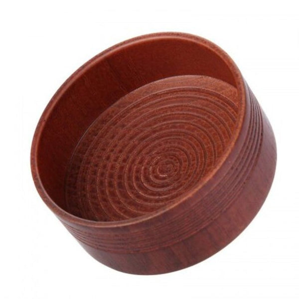 Oak Shaving Soap Bowlwooden Cup Mug Tool Natural Brown Shaving Brushes & Mugs