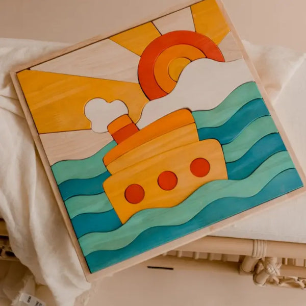 Ocean Scene Puzzle And Play Set Puzzles