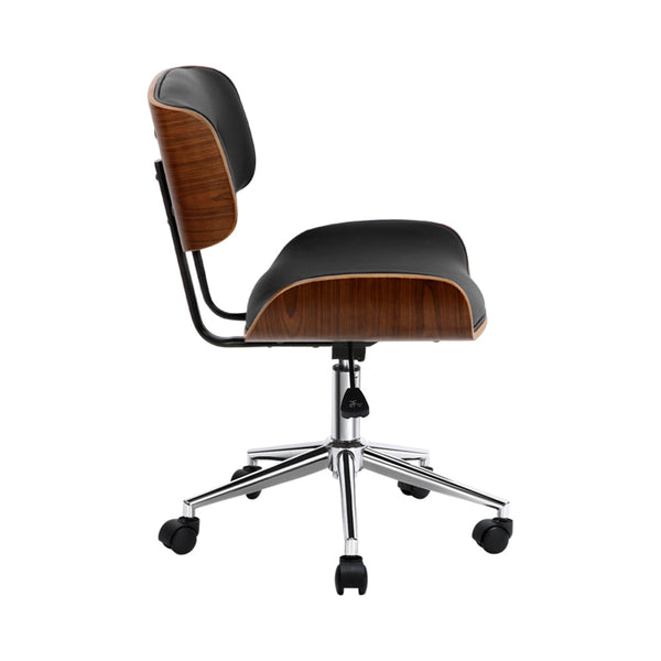 Artiss Office Chair Black Leather Office Chairs