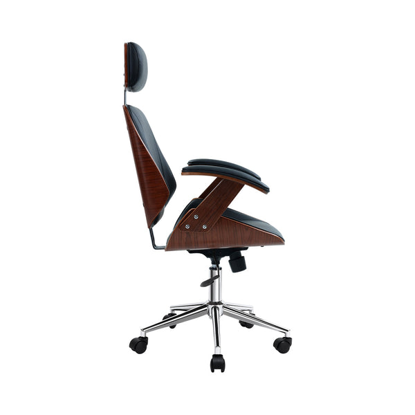 Artiss Office Chair Computer Gaming Chairs Executive Leather Black Office Chairs