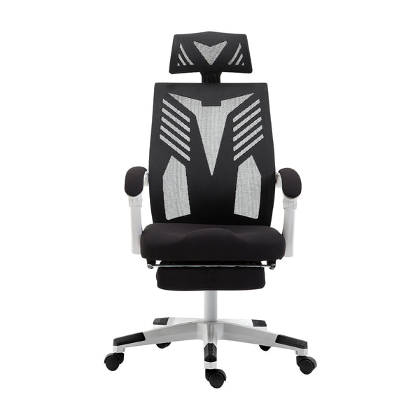 Artiss Gaming Office Chair Computer Desk Home Work Recliner White Chairs