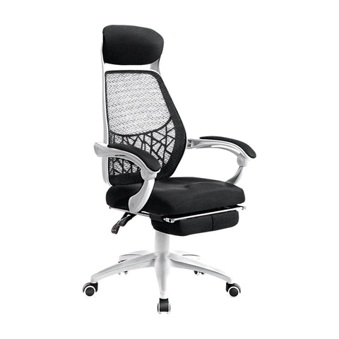 Artiss Gaming Office Chair Computer Desk Home Work Study White
