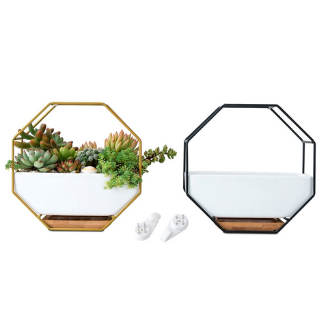 Baskets Pots Window Boxes Octagonal Nordic Modern Home Decor Plant Pot