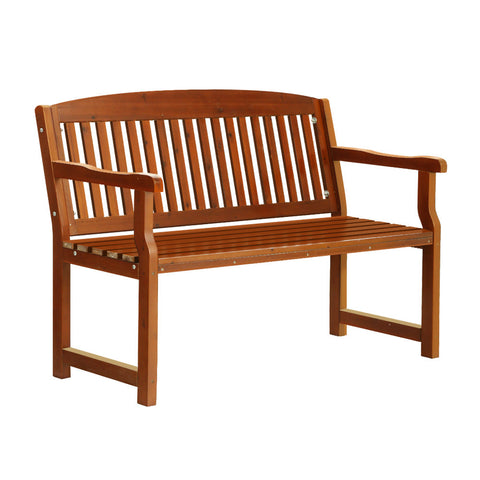 Gardeon Outdoor Garden Bench Seat Chair Patio Furniture Timber Lounge Patio Benches