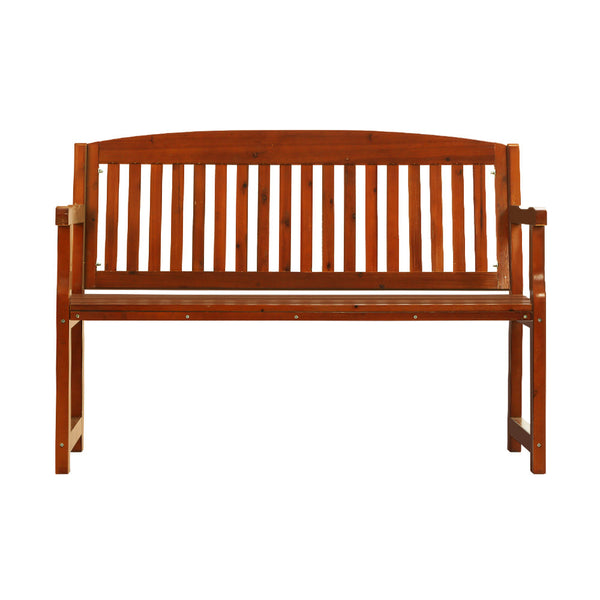 Gardeon Outdoor Garden Bench Seat Chair Patio Furniture Timber Lounge Patio Benches