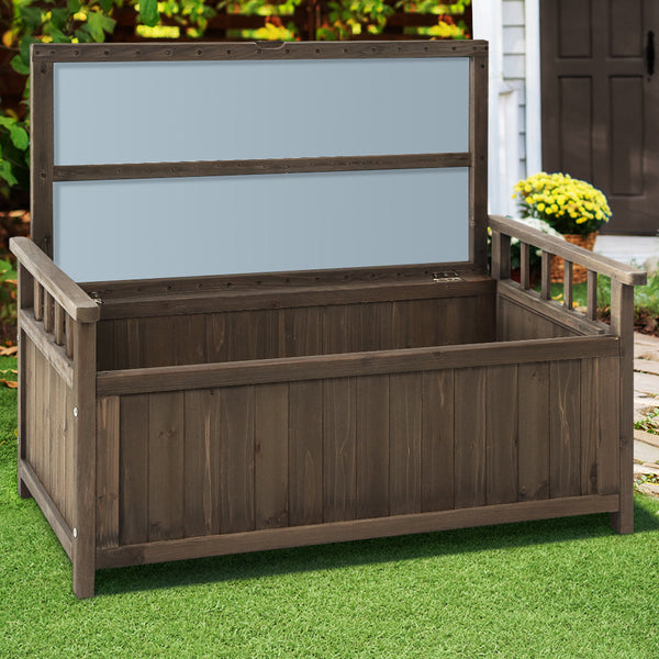 Gardeon Outdoor Storage Box Garden Bench Chest Toy Tool Sheds Furniture Storage Deck Boxes