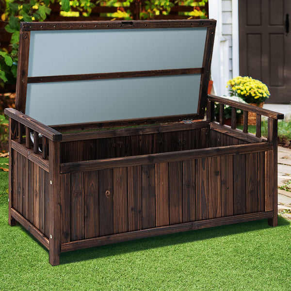 Gardeon Outdoor Storage Box Garden Bench Chest Toy Tool Sheds Furniture Storage Deck Boxes