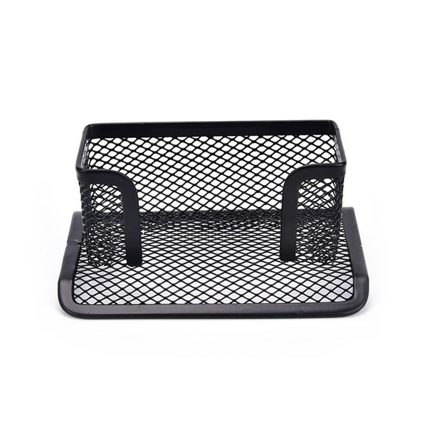 Business Card Holder Desk Shelf Box Black Mesh Tray Storage Organizer Business Card Holders