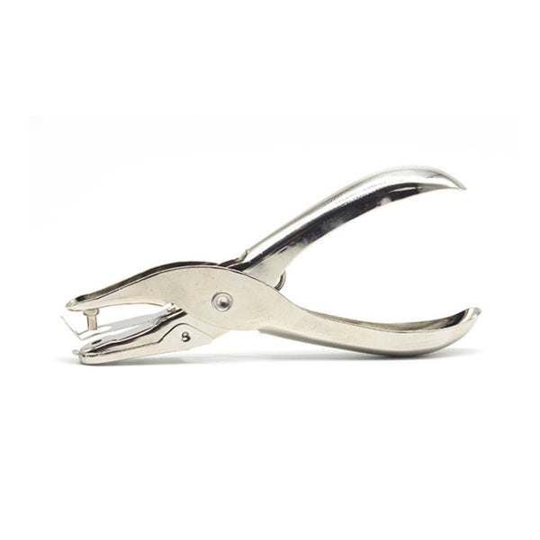 6Mm Hole Size School Office Stainless Steel Single Puncher Stationary Paper Hole Punches