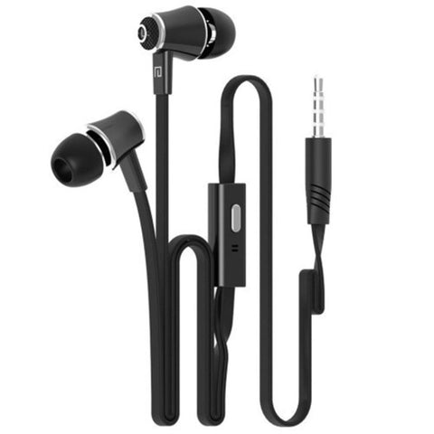 Official Original Jm21 In Ear Earphone Colorful Headset Black Wired Earphones