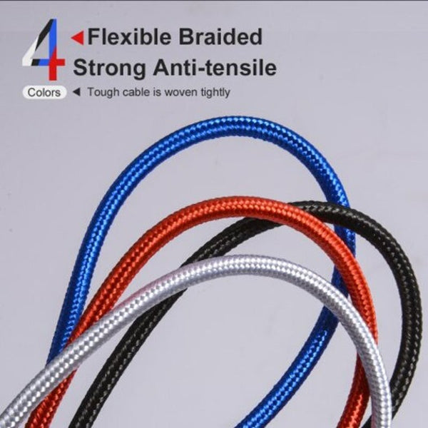 3A Magnetic Cable For Iphone X Xs Xr 8 7 6 5Magnetic Fast Charging Black 100Cm Cables & Adapters