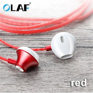 Metal Games And Sports Earbuds Good Sound Quality Experience For Iphone Xiaomi Huawei Red