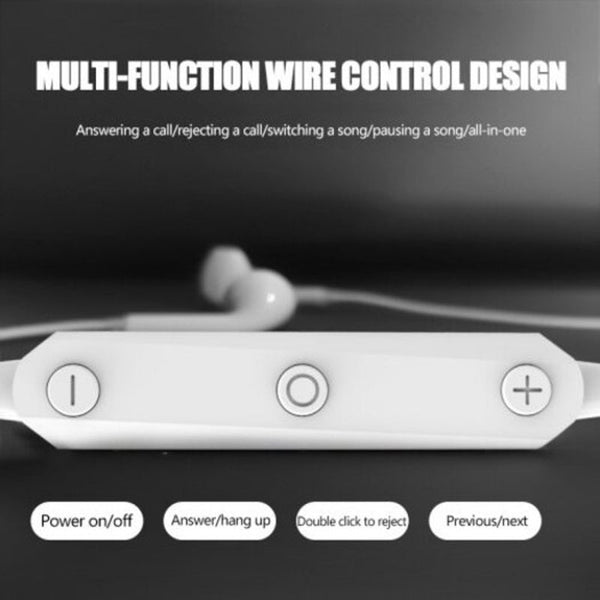 Mini Wireless Bluetooth Earphone In Sport With Mic Handsfree Earbud For Mobile Phones Black Headsets