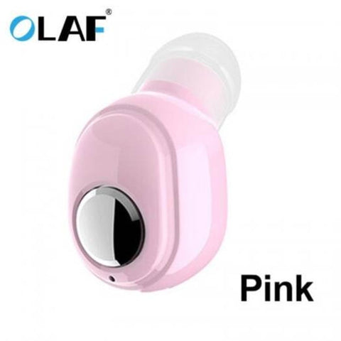 Sporty Mini Wireless Bluetooth Earphone Good Voice In For Iphone Xiaomi 6D Sound Pink