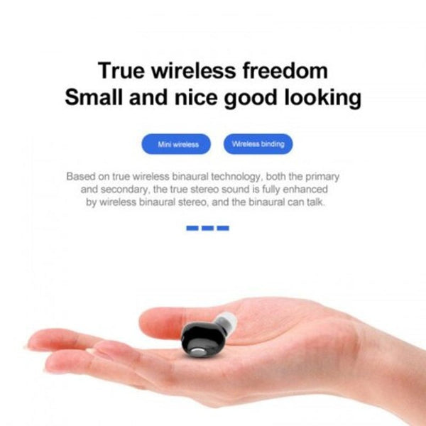 Sporty Mini Wireless Bluetooth Earphone Good Voice In For Iphone Xiaomi 6D Sound Pink Headsets