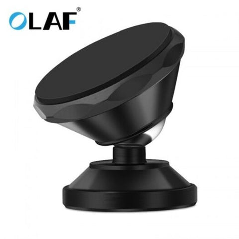Universal Magnetic Car Phone Holder 360 Rotation Bracket Stand For Iphone Samsung Huawei Black