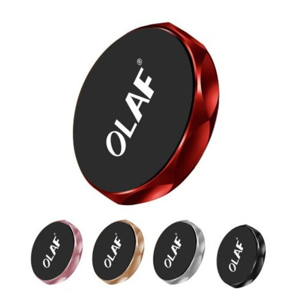 Universal Magnetic Car Phone Holder Air Vent Free Paste Stand For Iphone Samsung Xiaomi Golden
