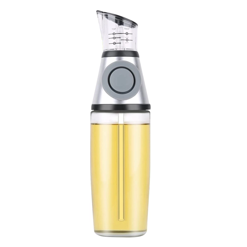 Olive Oil Dispenser Bottle For Kitchen With Measurement Scale Cooking Oil & Vinegar Dispensers