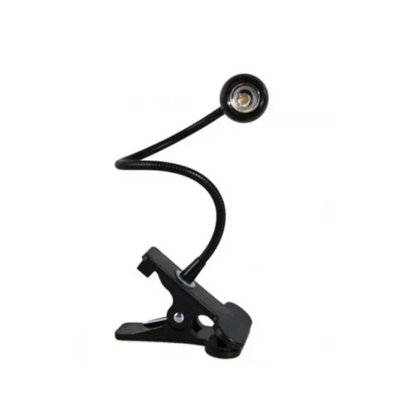 Led Desk Lamp With Clip 1W Flexible Reading Book Light Usb Power Supply Black Warm White Reading Lights