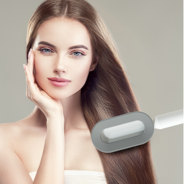 One Press Self Cleaning Hair Brush Standing Base Women Brushes & Combs
