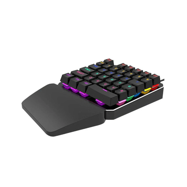 One Single Hand Usb Wired Gamer Keyboard Keyboards & Keypads