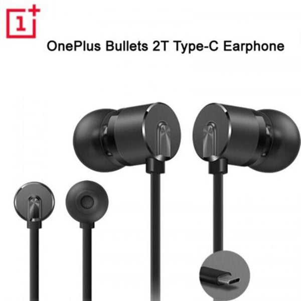 Oneplus Bullets 2T In Ear Headset With Remote Mic 6T 7 7Pro 7T Mobile Phone T2 Type C Earphone