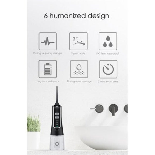 Oral Irrigator Water Flosser Pick Dental Jet Usb Rechargeable Air & Water Flossers