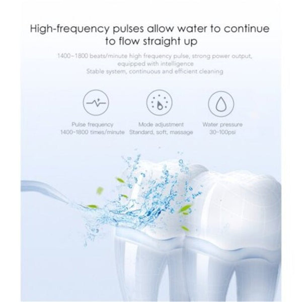 Oral Irrigator Water Flosser Pick Dental Jet Usb Rechargeable Air & Water Flossers