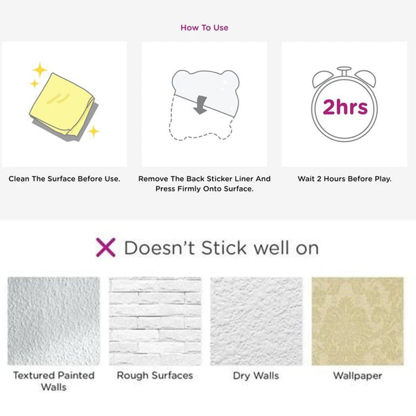 Oribel Vertiplay Wall Toy: Doorknocker Activity Toys